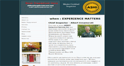 Desktop Screenshot of abbeyhomeinspections.com